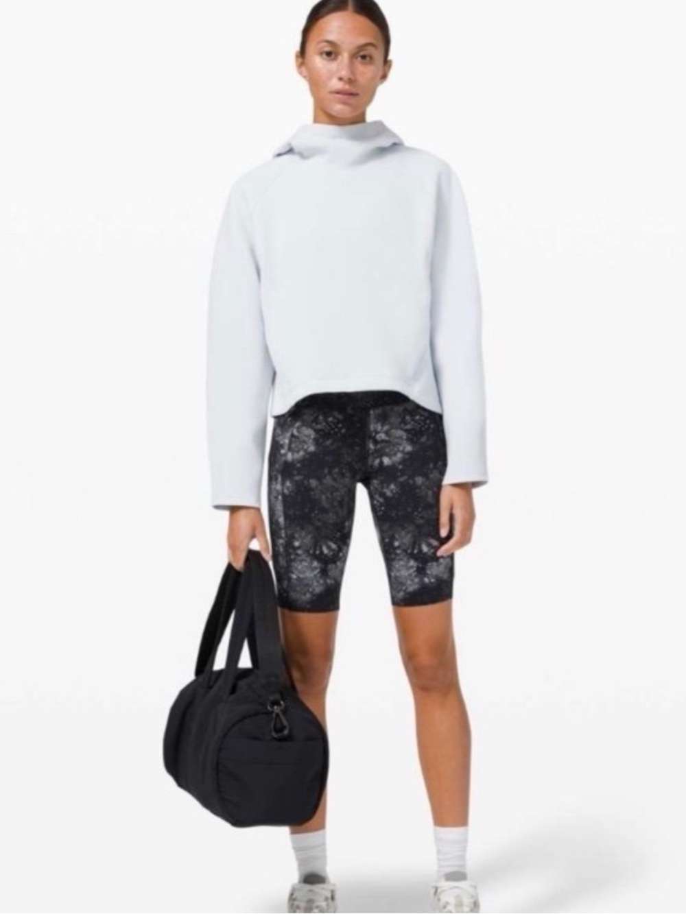 Lululemon AirWrap Pullover Hoodie Alpine White Size 4